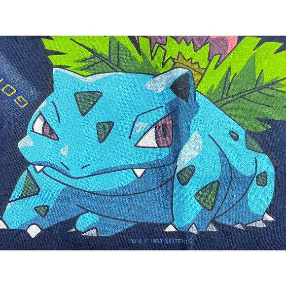 1999 Vintage Pokémon Charizard T-Shirt Youth Size XL Nintendo Anime Graphic Tee - Picture 9 of 10